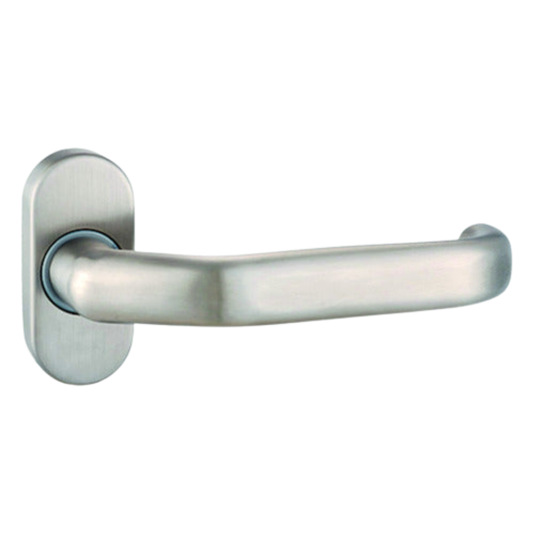 Poignée sur embase inox