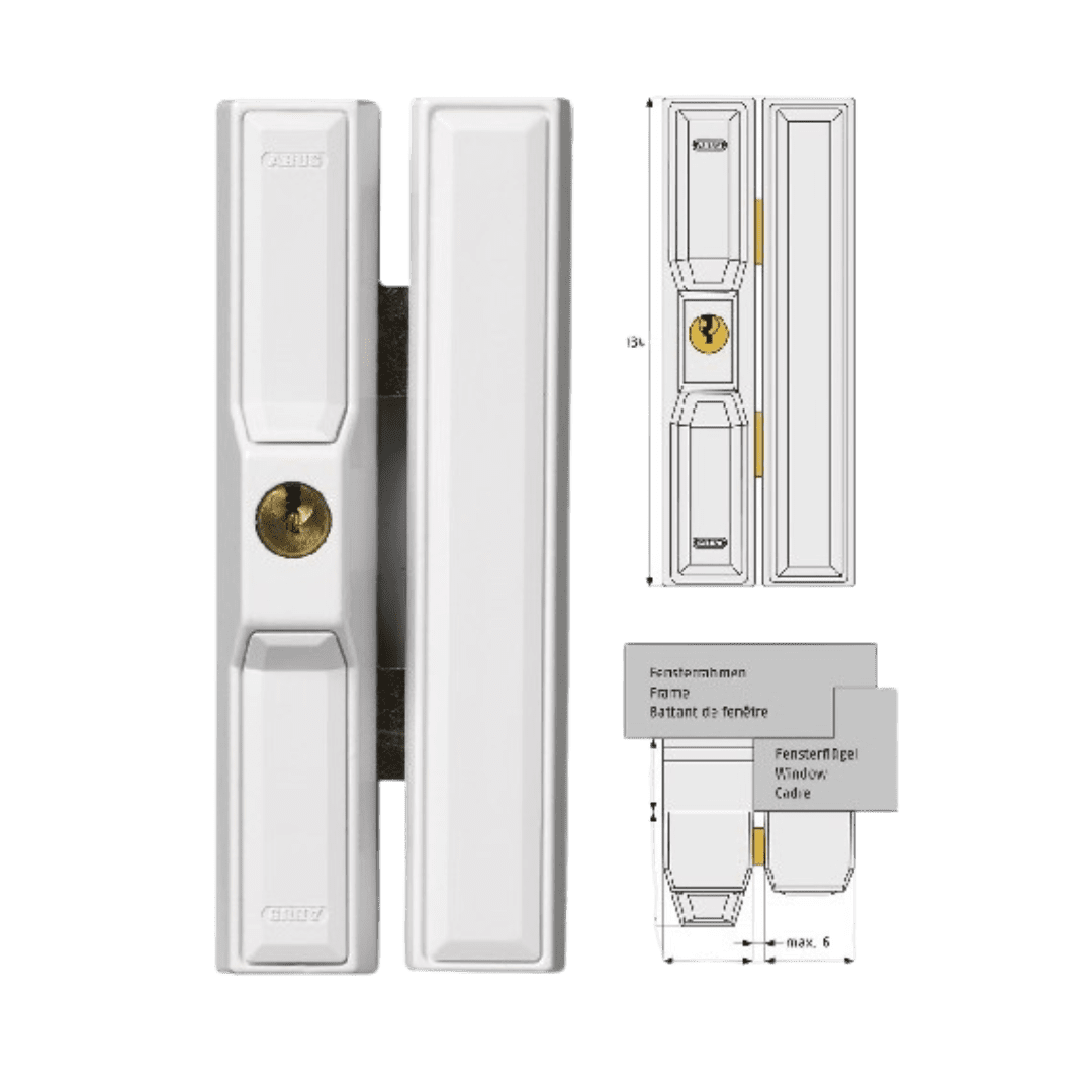 Verrou de fenêtre ABUS FTS88