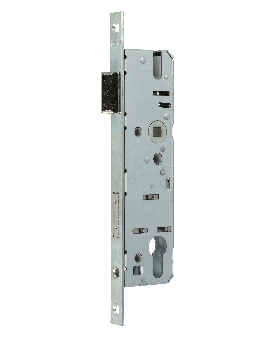 Serrure étroite PZ KFV . Entraxe 92mm avec têtière de 16mm.