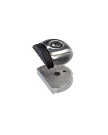 Plaque de réhausse 10mm pour arrêt de porte demi-lune inox