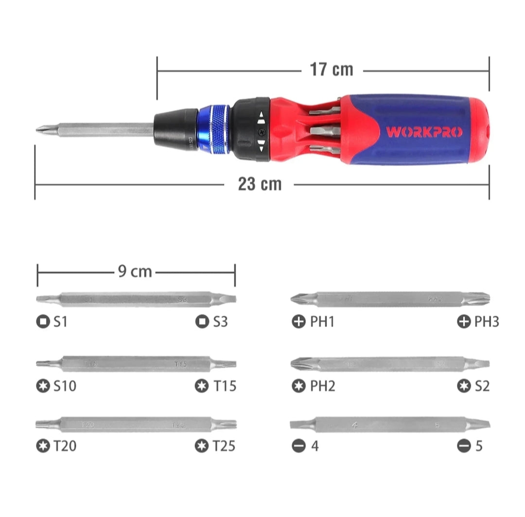 Tournevis multi-embouts