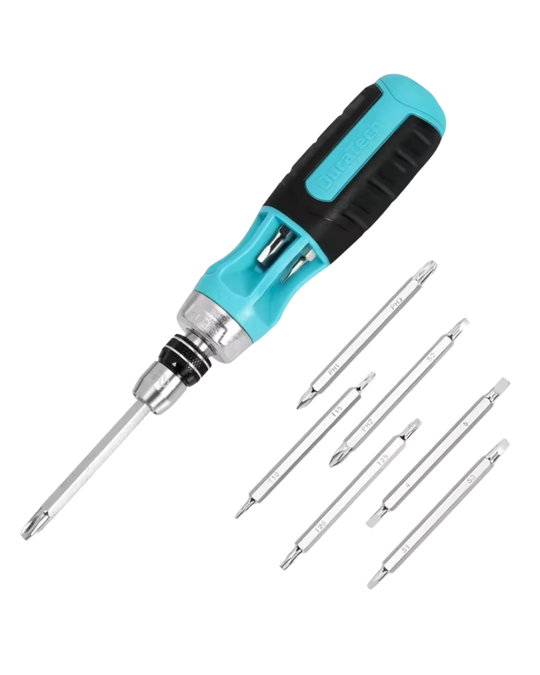 Tournevis à Cliquet Multi-Embouts 12-en-1