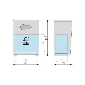Boîte à clés inox PZ