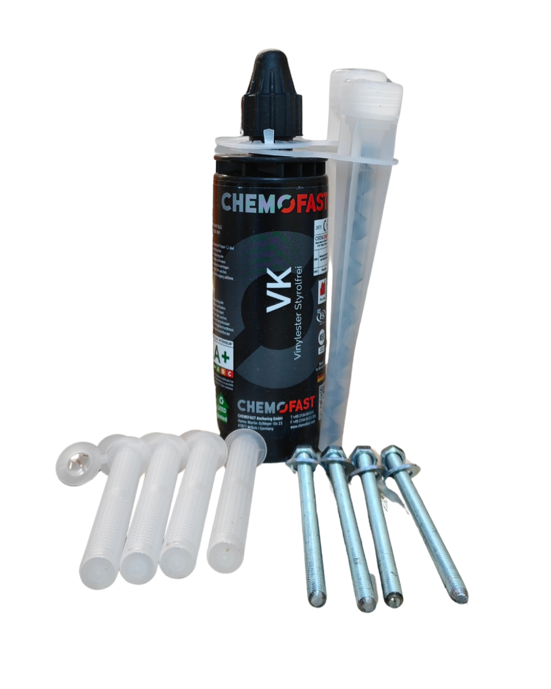 Kit de fixation pour boîte à clés.