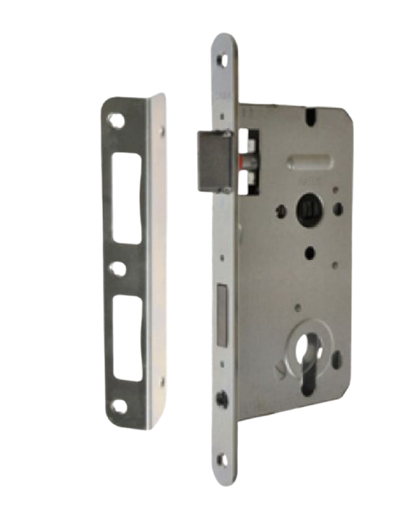 Serrure à mortaiser 50/72 PZ réverssible. Têtiere de 20mm.